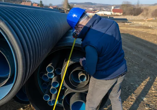 Dimensionarea optimă a țevilor corugate pentru canalizarea apelor pluviale