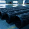 Teava corugata din polietilena HDPE SN8 OD 200/176mm 6m