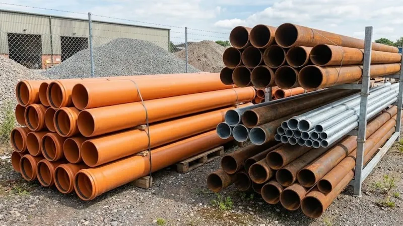Avantajele țevilor PVC față de țevile din fontă sau metal