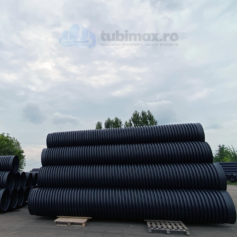 Tub Corugat 315 PEID SN4 Dext315/Dint271mm 6m