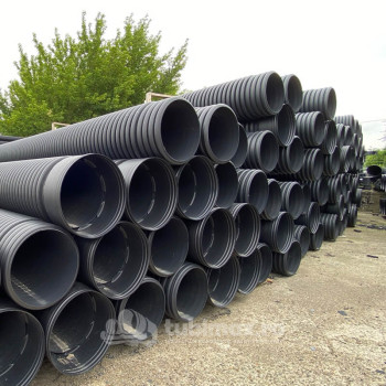Teava riflata podete HDPE SN8 OD 630/530mm