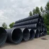 Teava Corugata/Riflata HDPE SN4 Dext1200/Dint 1000mm 6m