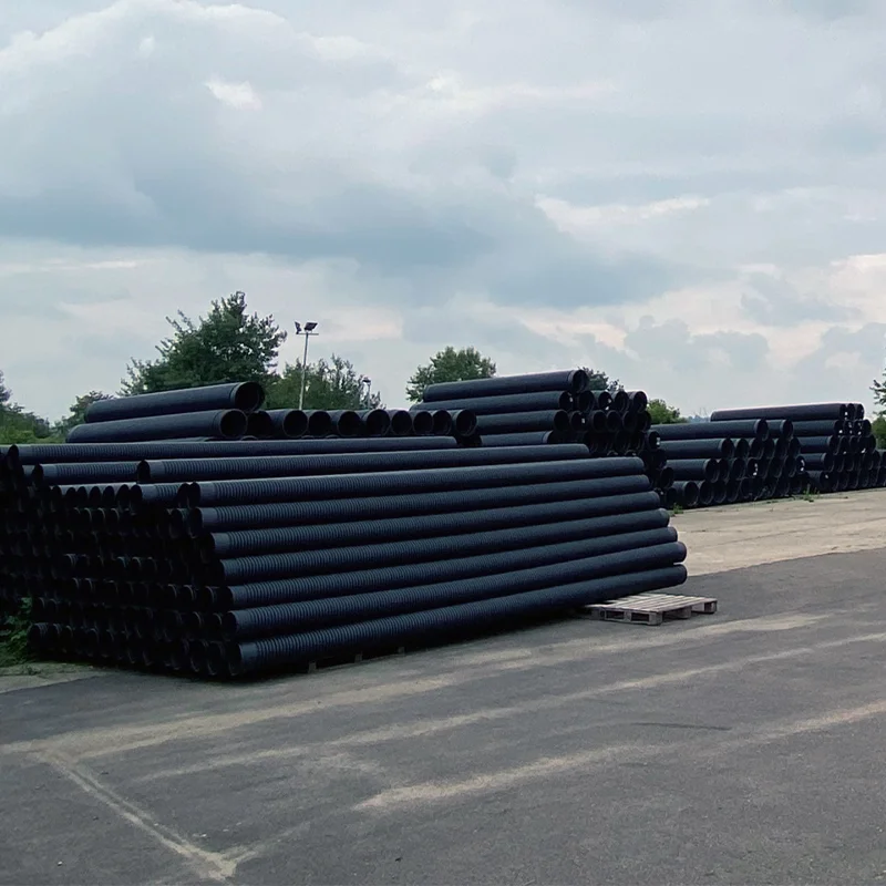 Tub Drenaj 200 PEID SN8 Dext200/Dint176mm 6m