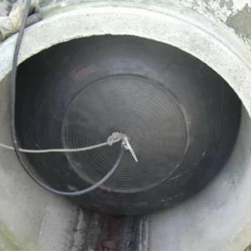 Obturator pneumatic (fără by pass) - diametru min. 100/max. 200 / Lungime 500